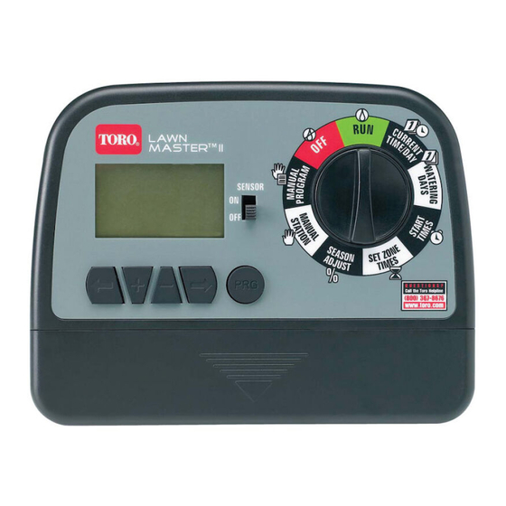 Toro Lawn Master II Installations- Und Programmierungsanleitung