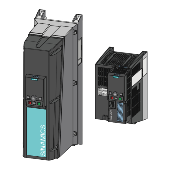 Siemens SINAMICS G120 Startanleitung