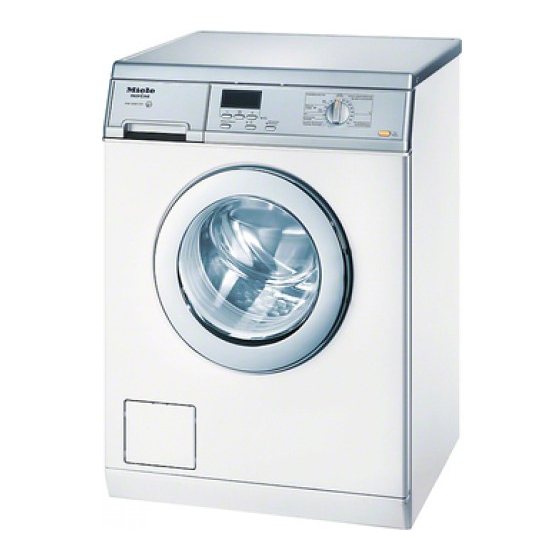 Miele professional PW 5061 CH Gebrauchs- Und Aufstellanweisung