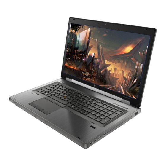 HP EliteBook 8770w Referenzhandbuch