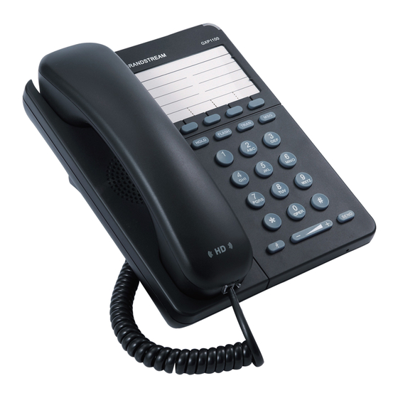 Grandstream GXP1100 Schnellstartanleitung