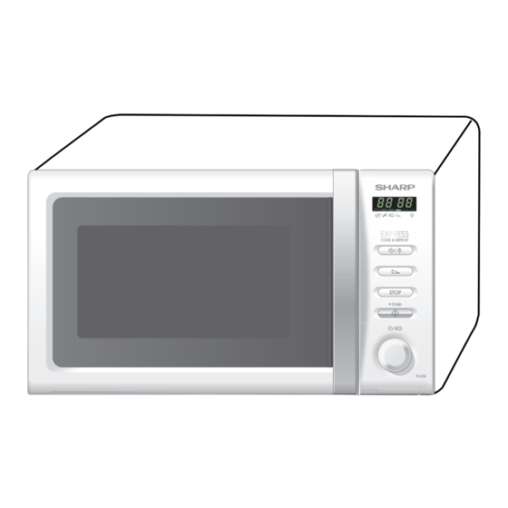Sharp R-239 Bedienungsanleitung