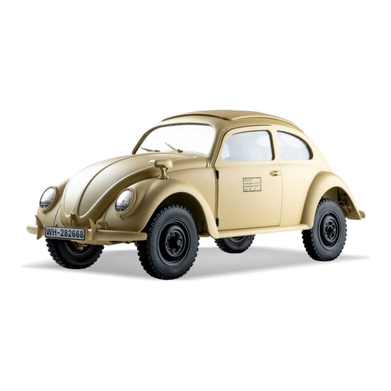 Roc Hobby 1:12 Type82e/87 Kommandeurwagen Handbücher
