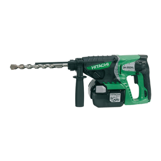 Hitachi DH 25DAL Bedienungsanleitung