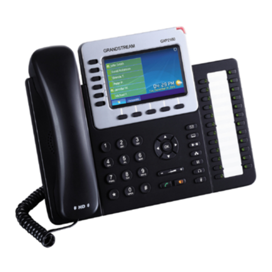 Grandstream GXP2160 Schnellstartanleitung