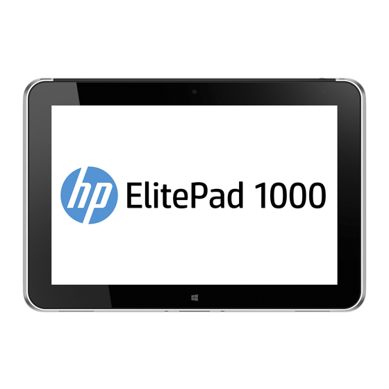 HP ElitePad Mobile G2 Handbücher