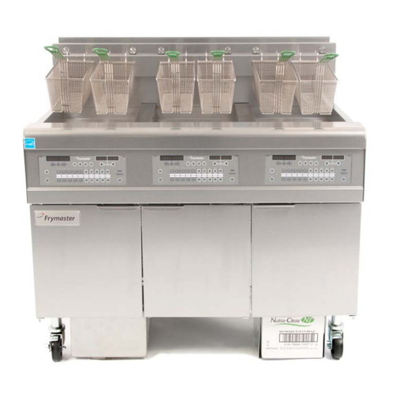 Frymaster OCF30 Installationshandbuch