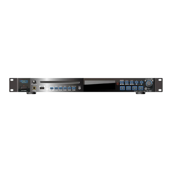 Denon DN-700C Bedienungsanleitung
