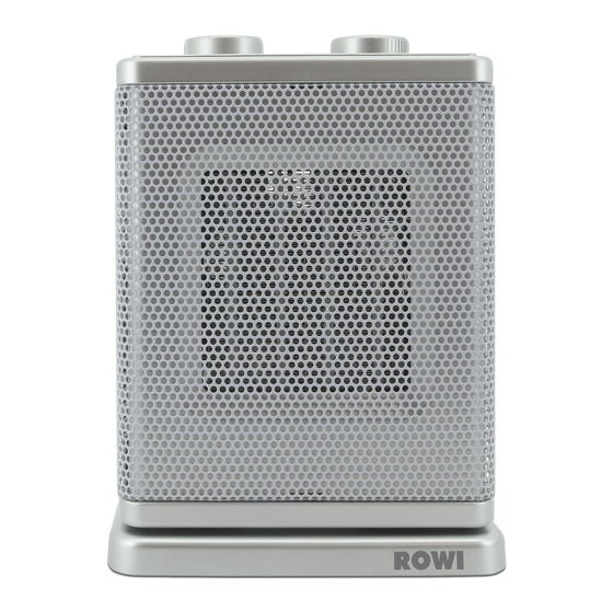 Rowi HKH 1500/2/4 O Originalbetriebsanleitung