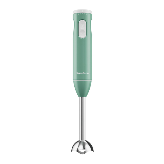 Silvercrest SSMS 600 E3 Bedienungs- Und Sicherheitshinweise