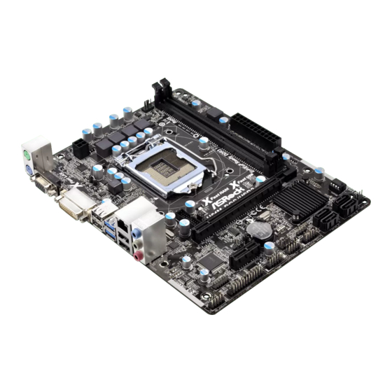 ASROCK H61M-DG3-USB3 Installationsanleitung