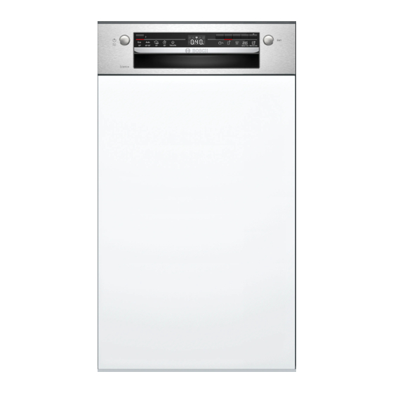 Bosch SPI2IKS11E Gebrauchsanweisung