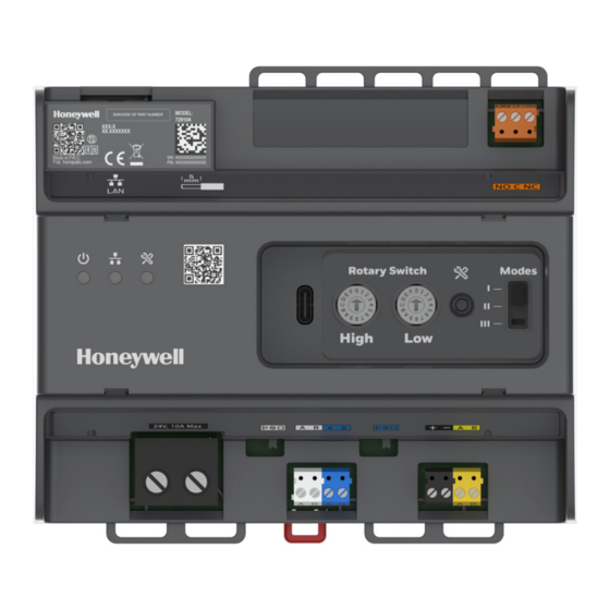 Honeywell Systevo Control IP+ Installations- Und Inbetriebnahmeanleitung