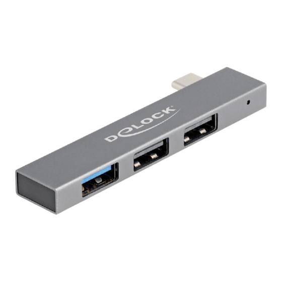 DeLOCK 64274 Bedienungsanleitung