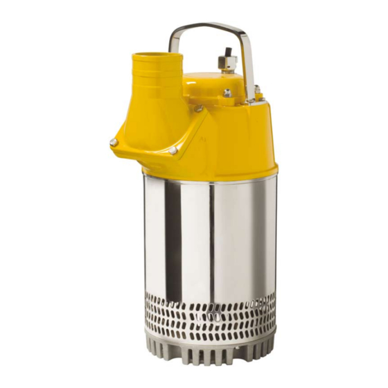 Pumpex P 601 Inbetriebnahme- Und Betriebsanleitung