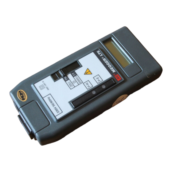 Megger LT5 Handbücher