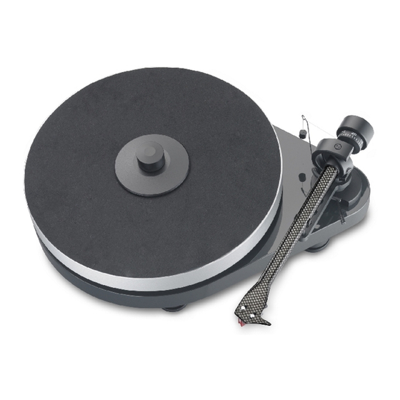 Pro-Ject Audio Systems RPM 5.1 Bedienungsanleitung