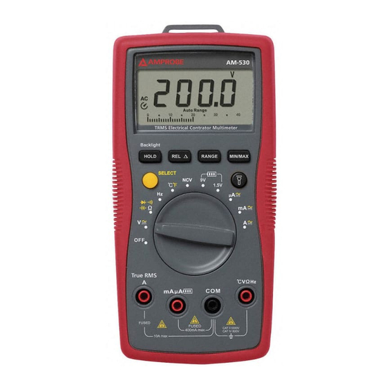 Amprobe AM-520 Bedienungshandbuch