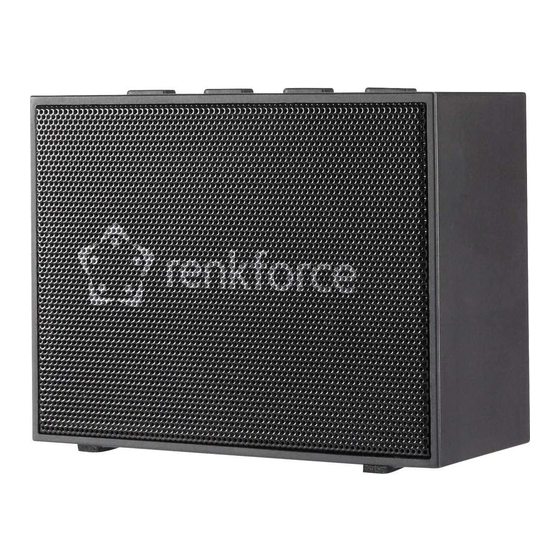 Renkforce BlackBox1 Bedienungsanleitung