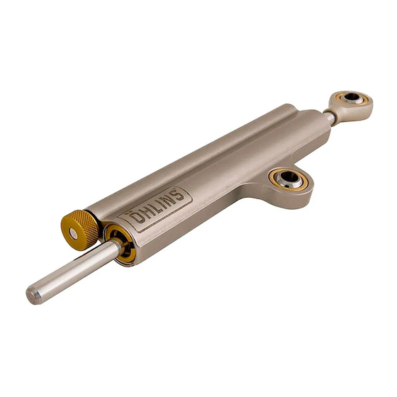 Ohlins SD 027 Montageanleitung