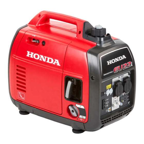 Honda EU22i Bedienungsanleitung