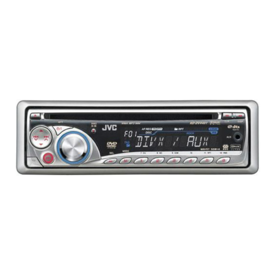 JVC KD-DV4401 Bedienungsanleitung