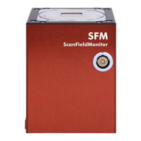 Primes ScanFieldMonitor SFM Originalbetriebsanleitung
