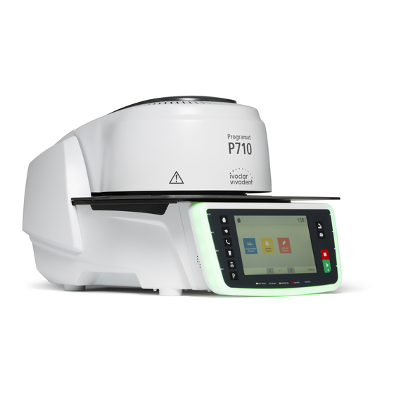 Ivoclar Vivadent Programat P710 G2 Kurzanleitung