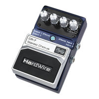 DigiTech HardWire CR-7 Bedienungsanleitung