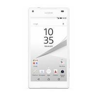 Sony Xperia Z5 Compact E5823 Bedienungsanleitung