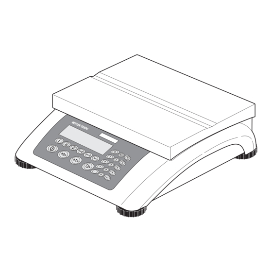 Mettler Toledo SQC16 Bedienungsanleitung
