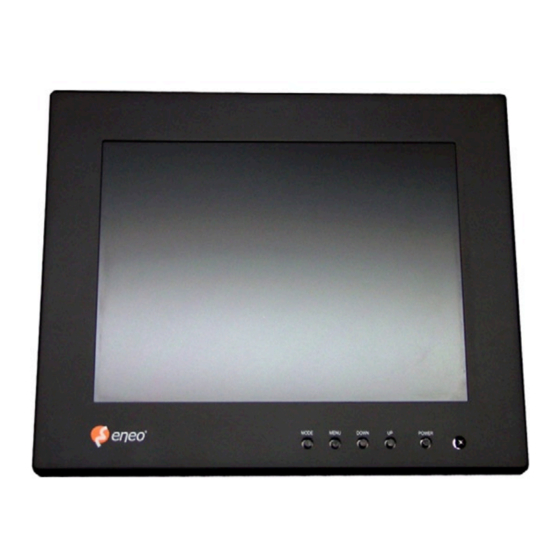 Eneo VMC-8LCD-CM01 Betriebsanleitung