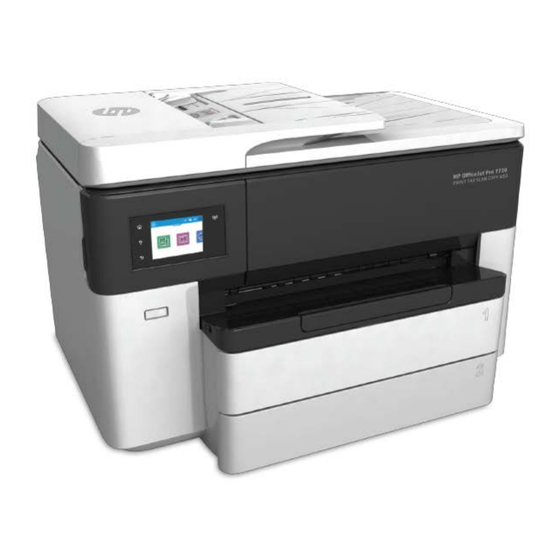 HP OfficeJet Pro 7730 Benutzerhandbuch