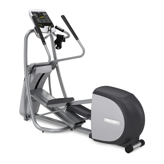 Precor EFX 536i Anleitung