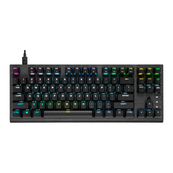 Corsair K60 PRO TKL Bedienungsanleitung