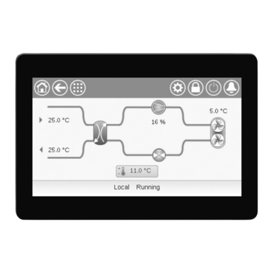 CIAT Dynaciat LG 80 CONNECT TOUCH Installation Und Betriebsanleitung