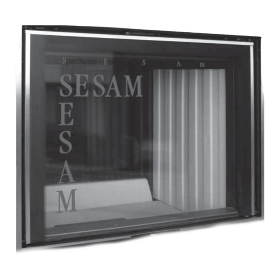 Spartherm Sesam Montage- Und Betriebsanleitung