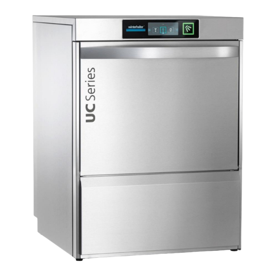 Winterhalter UC-Serie Betriebsanleitung