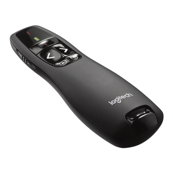 Logitech R400 Handbuch