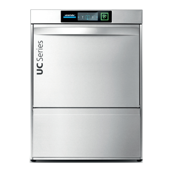 Winterhalter UC Serie Kurzanleitung