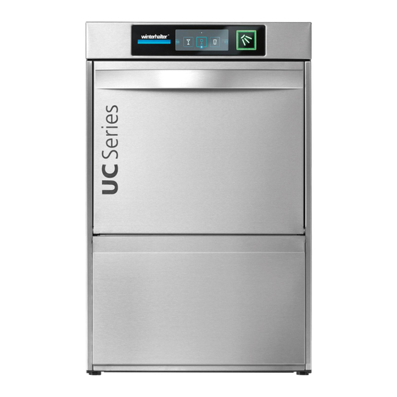 Winterhalter UC Serie Anleitung