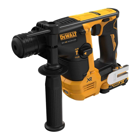 DeWalt DCH072L2-QW Bersetzung Der Originalanweisungen
