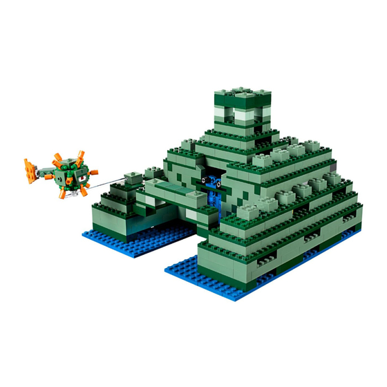 LEGO MINECRAFT Das Ozeanmonument 21136 Bedienungsanleitung