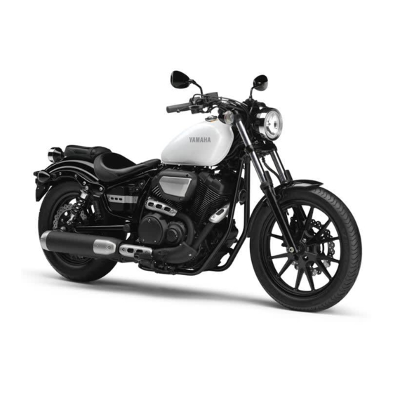 Yamaha XVS950CUD-A Bedienungsanleitung