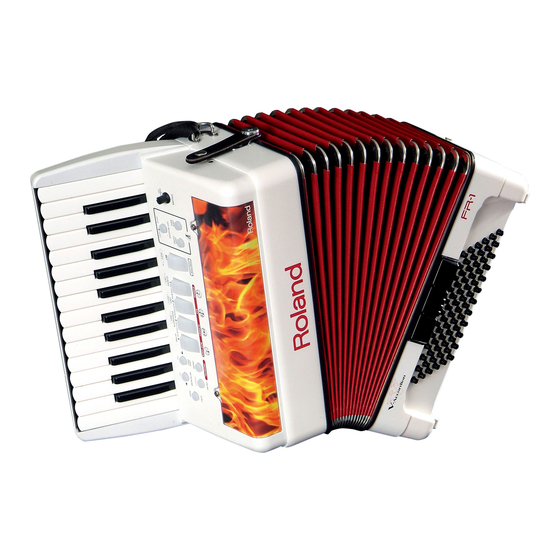 Roland FR-1 V-Accordion Bedienungsanleitung