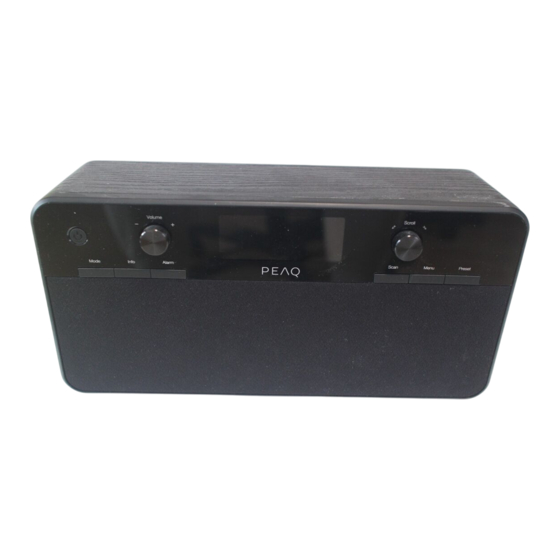Peaq PDR300 Kurzanleitung