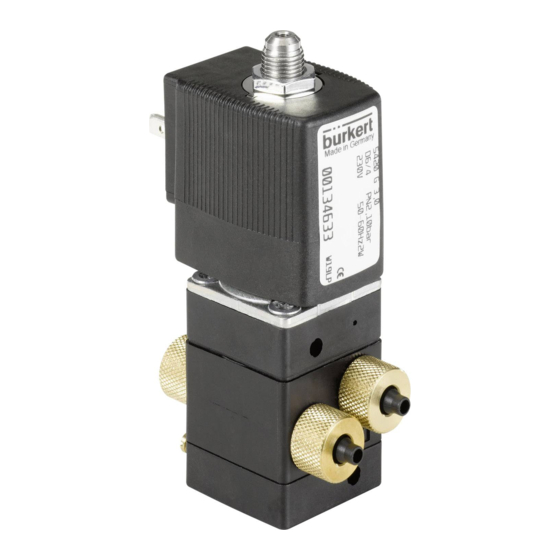 bürkert 5420 Betriebsanleitung