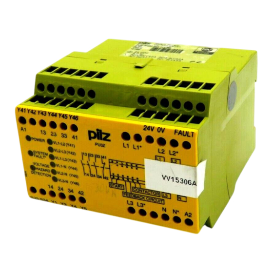 Pilz PU3Z Betriebsanleitung
