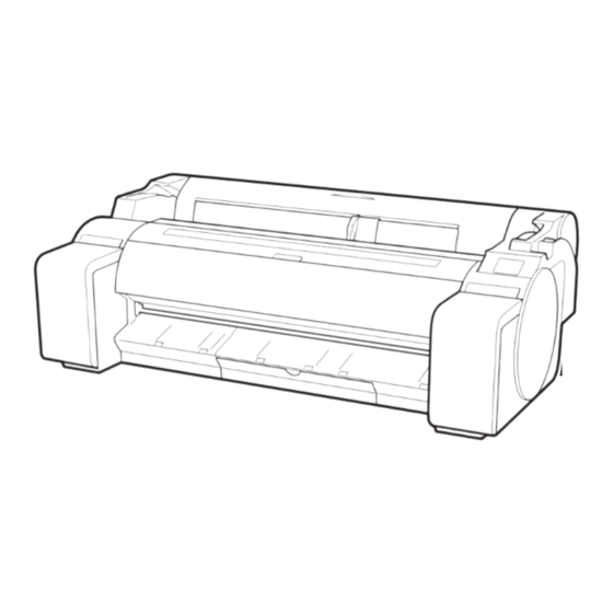 Canon imagePROGRAF serie Einrichtungshandbuch