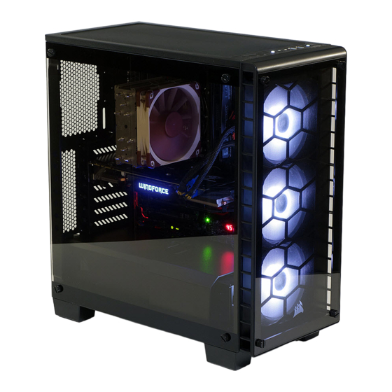Corsair Crystal 460X Installationsanleitung